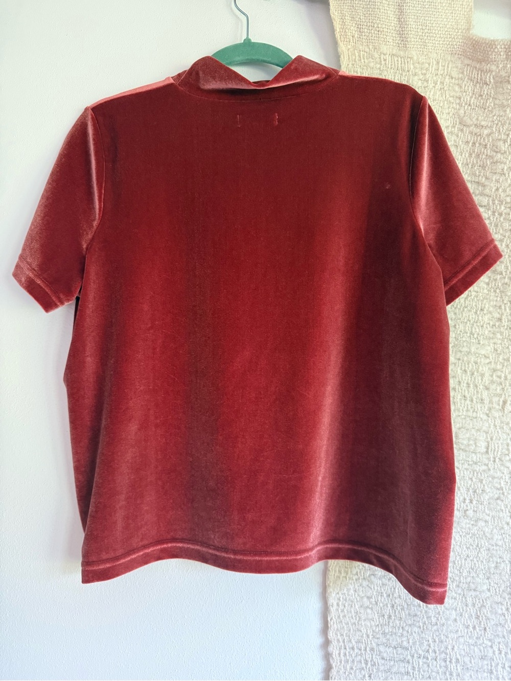 Madewell Velvet Top - Picture 3 of 5